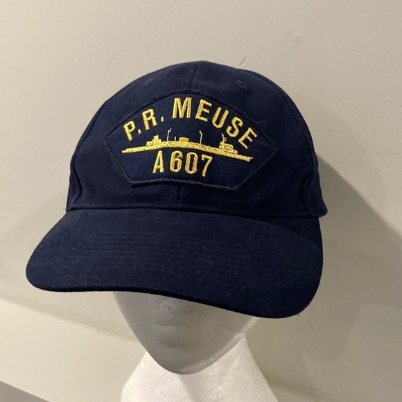 BEECHFIELD Blue Marine P. R. Meuse A607 Cap - Picture 4 of 9